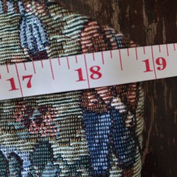 Vintage Backyard Blues Golf Tapestry Vest Women's Large - Picture 2 of 6